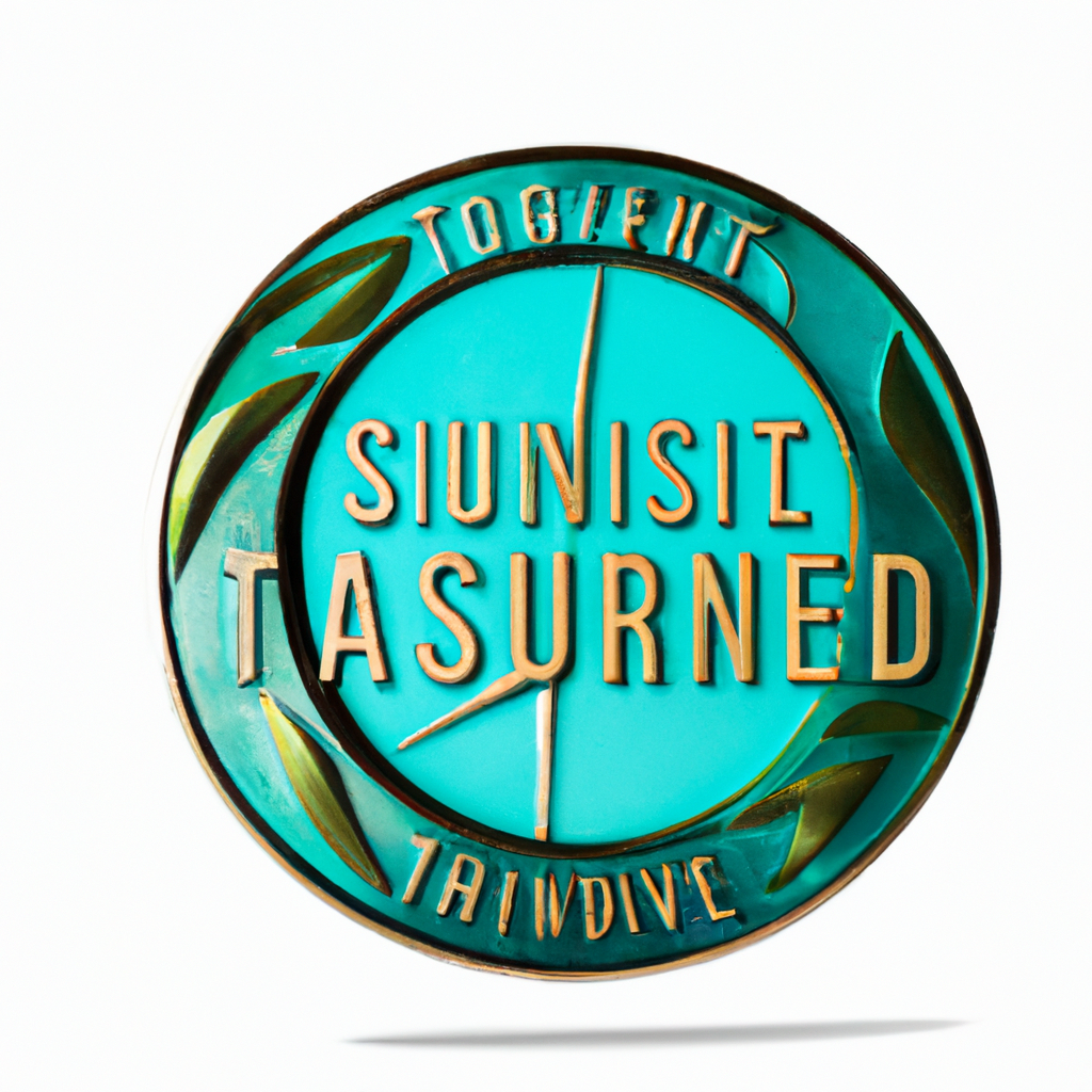Sustainable tourism award logo